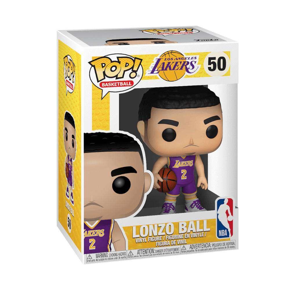Lonzo Ball Los Angeles Lakers Funko NBA Pop 3.75" Figure - Purple