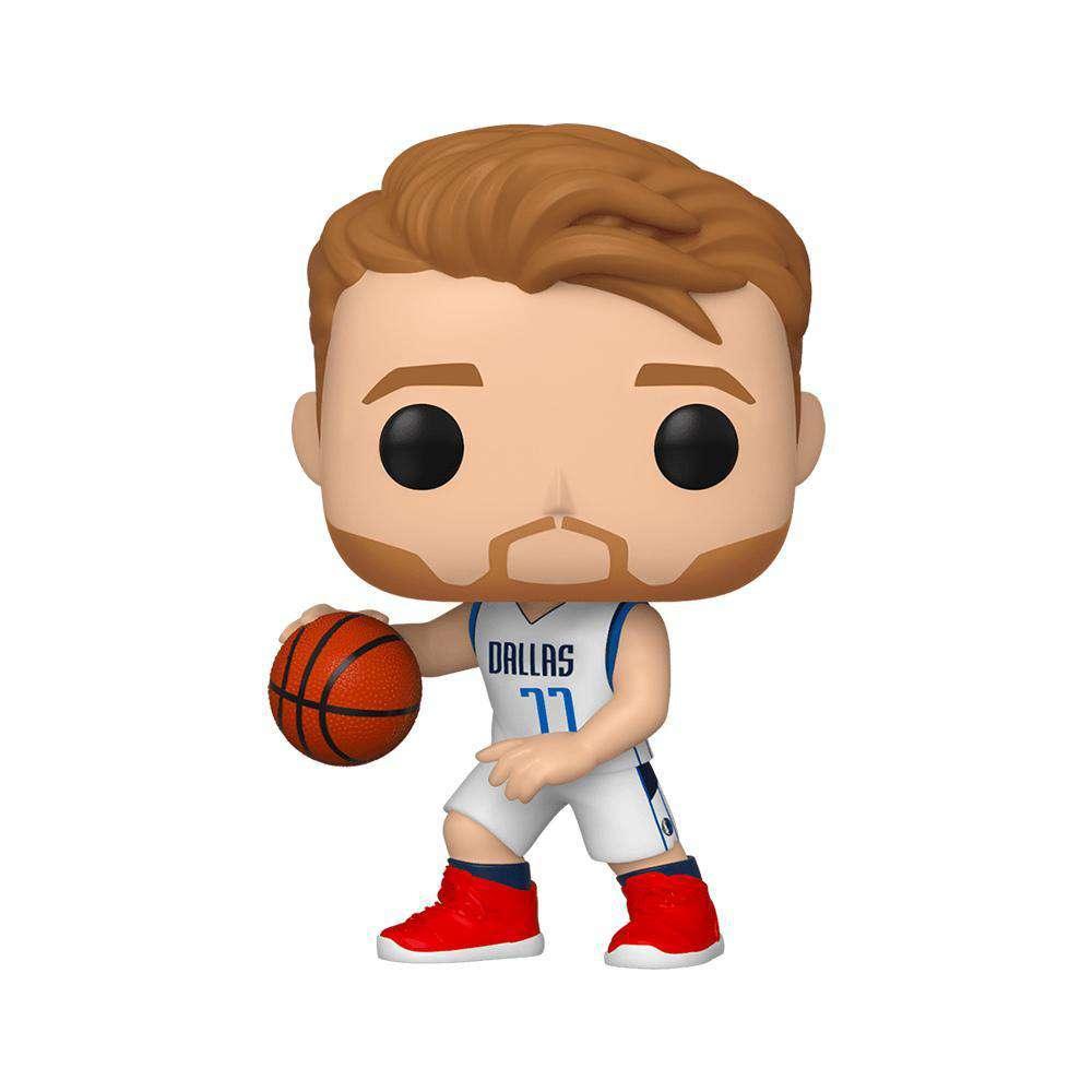 Luka Doncic Dallas Mavericks Funko NBA Pop 60 Figure - White