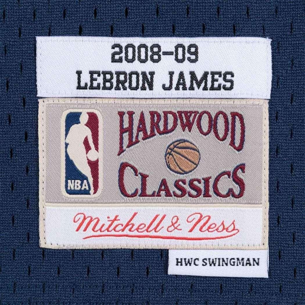 Mitchell And Ness Jerseys Lebron James Cleveland Cavaliers Mitchell & Ness NBA Swingman Jersey - Navy