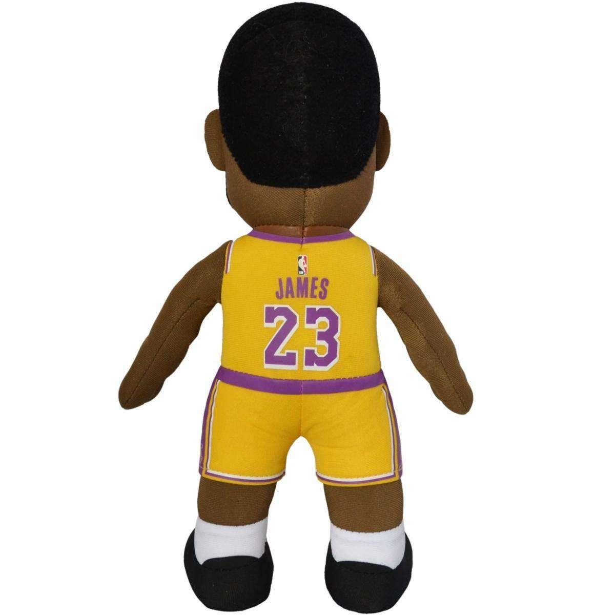 Bleacher Creatures Figures LeBron James Los Angeles Lakers Bleacher Creatures NBA 10" Plush Figure - Gold