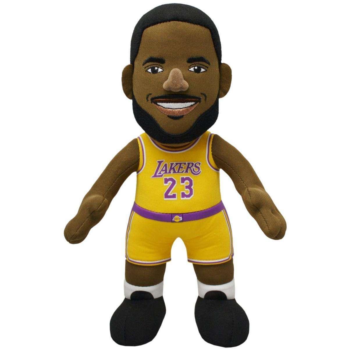 Bleacher Creatures Figures LeBron James Los Angeles Lakers Bleacher Creatures NBA 10" Plush Figure - Gold