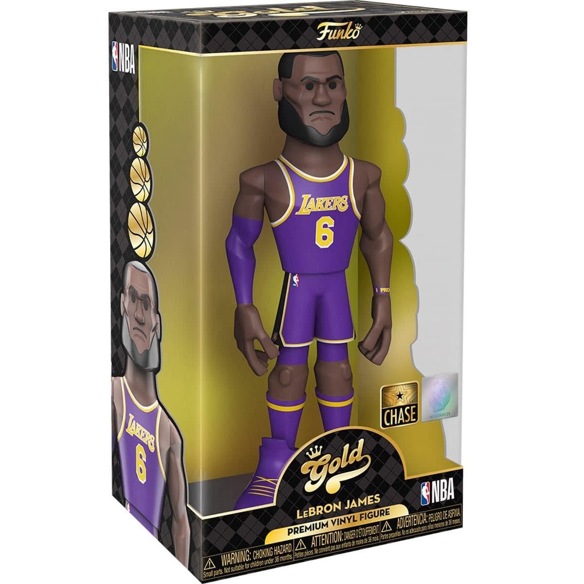 Funko Figures LeBron James Los Angeles Lakers Funko NBA 12" Jumbo Vinyl Gold Figure