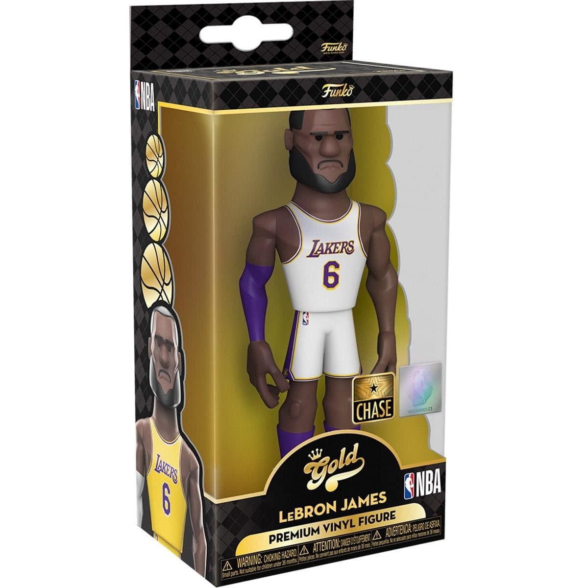 Funko Figures LeBron James Los Angeles Lakers Funko NBA 5" Vinyl Gold Figure