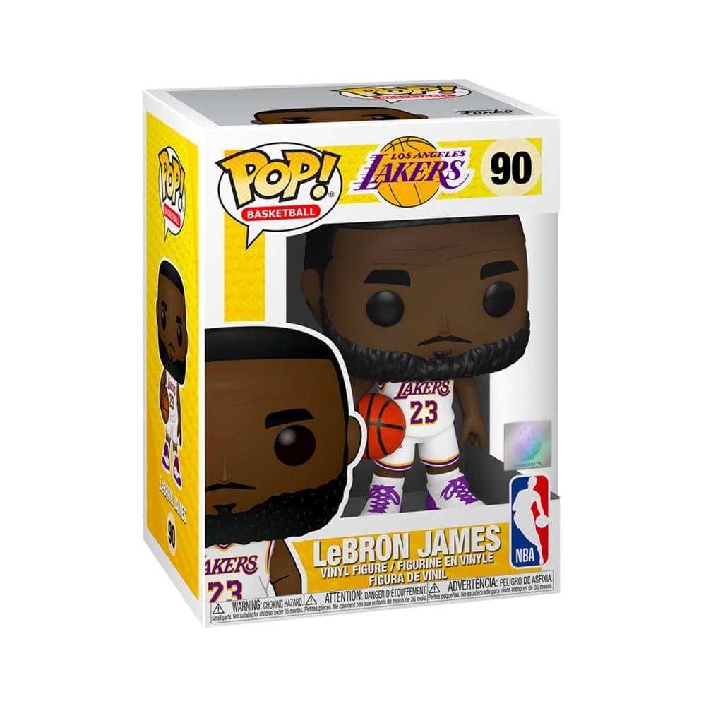 Funko Figures LeBron James Los Angeles Lakers Funko NBA Alternate Pop Figure - White