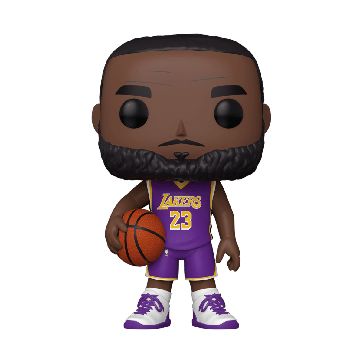 Funko Figures LeBron James Los Angeles Lakers Funko NBA Jumbo 10" 98 Pop Figure - Purple