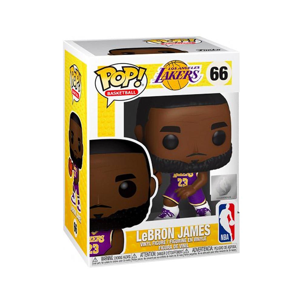 Funko Figures LeBron James Los Angeles Lakers Funko NBA Pop 66 Figure - Purple