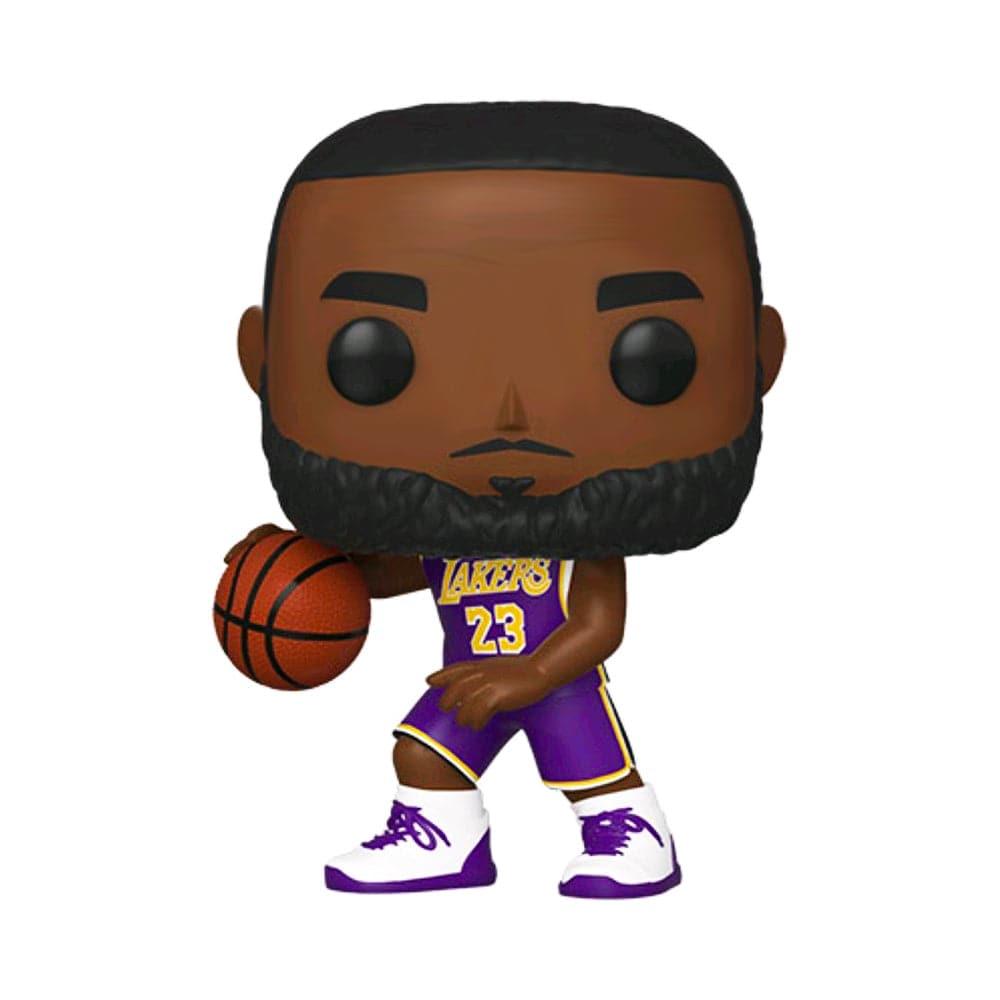 Funko Figures LeBron James Los Angeles Lakers Funko NBA Pop 66 Figure - Purple