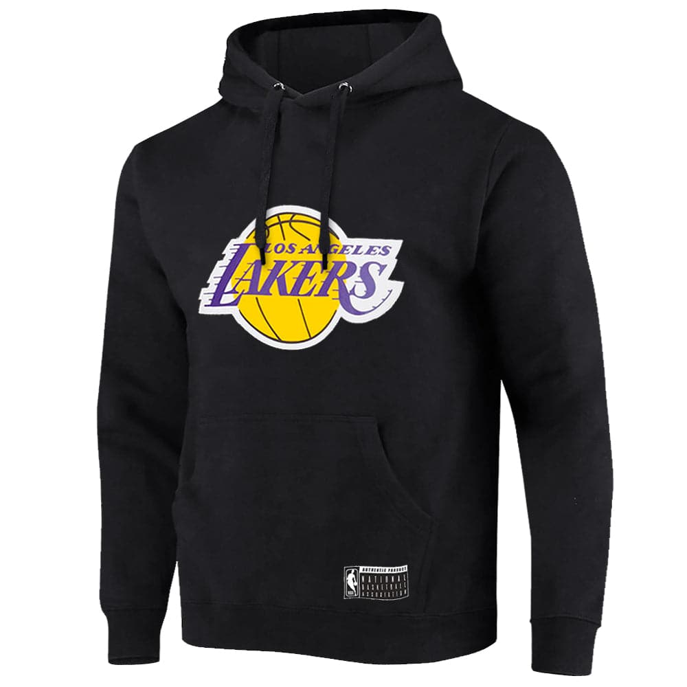 NBA Essentials Jumpers LeBron James Los Angeles Lakers NBA Essentials Player Hoodie Jumper - Black