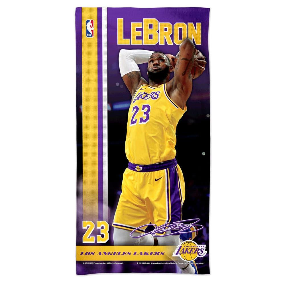 Wincraft Accessories LeBron James Los Angeles Lakers Wincraft NBA Spectra Beach Towel