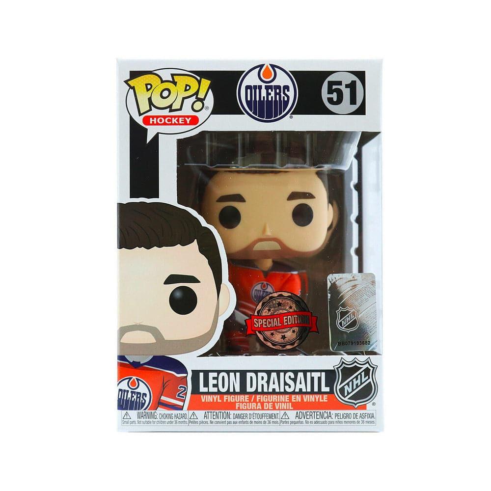 Funko Figures Leon Draisaitl Edmonton Oilers Funko NHL Pop 51 Special Edition 3.75" Figure