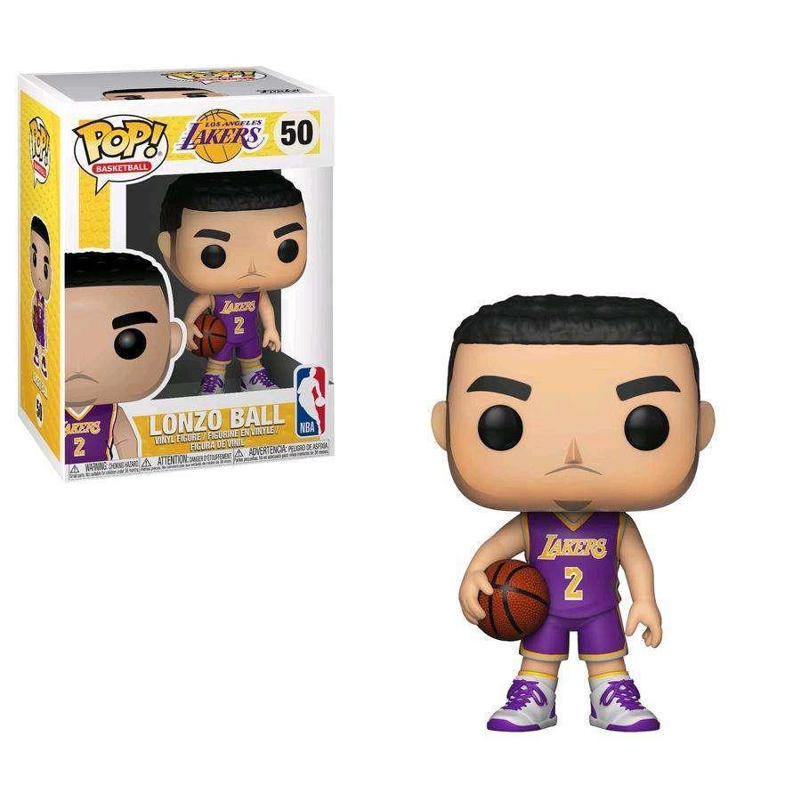 Funko Figures Lonzo Ball Los Angeles Lakers Funko NBA Pop 3.75" Figure - Purple