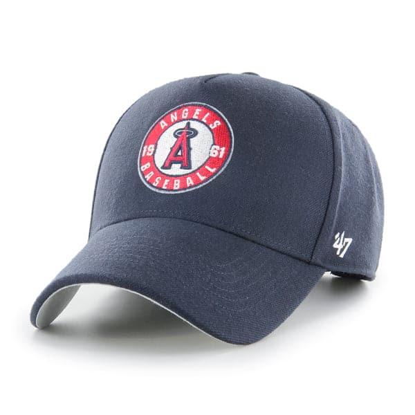 47 Brand Caps Los Angeles Angels '47 MLB Alt MVP DT Snapback Hat - Navy