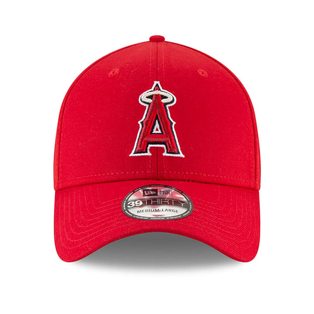 New Era Caps Los Angeles Angels New Era MLB Team 39THIRTY Stretch-Fit Hat - Red