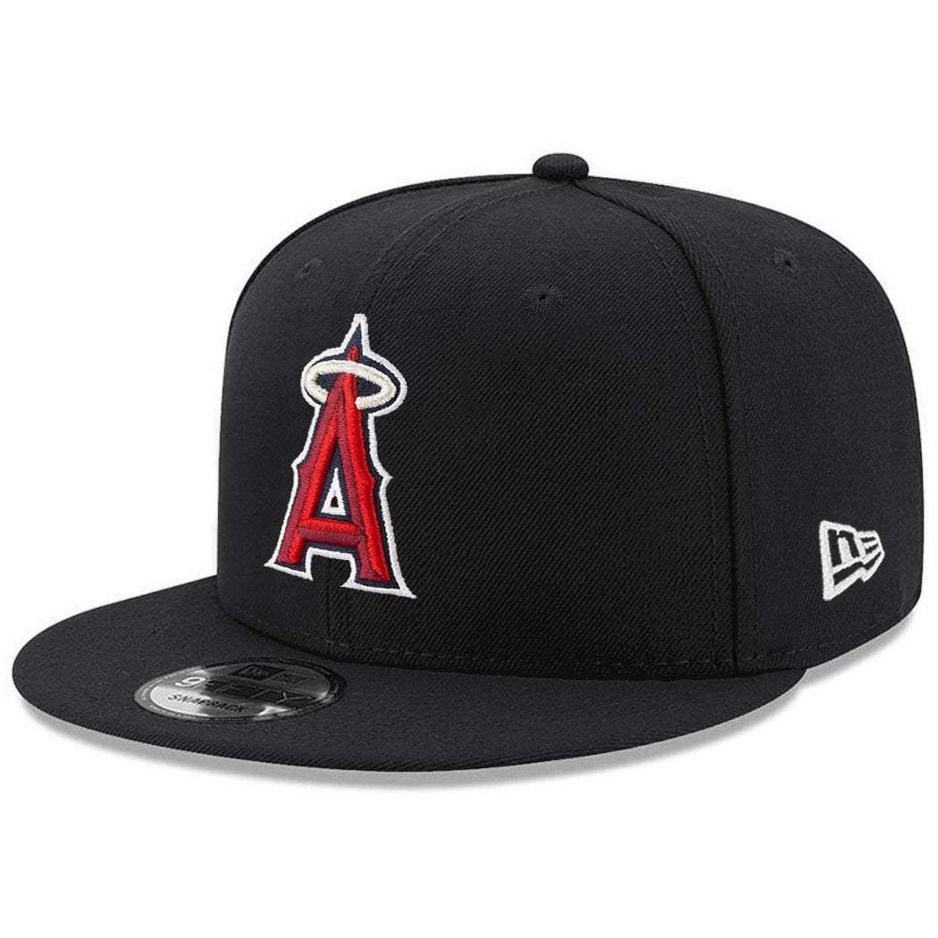 New Era Caps Los Angeles Angels New Era MLB Team 9FIFTY Snapback Hat - Black