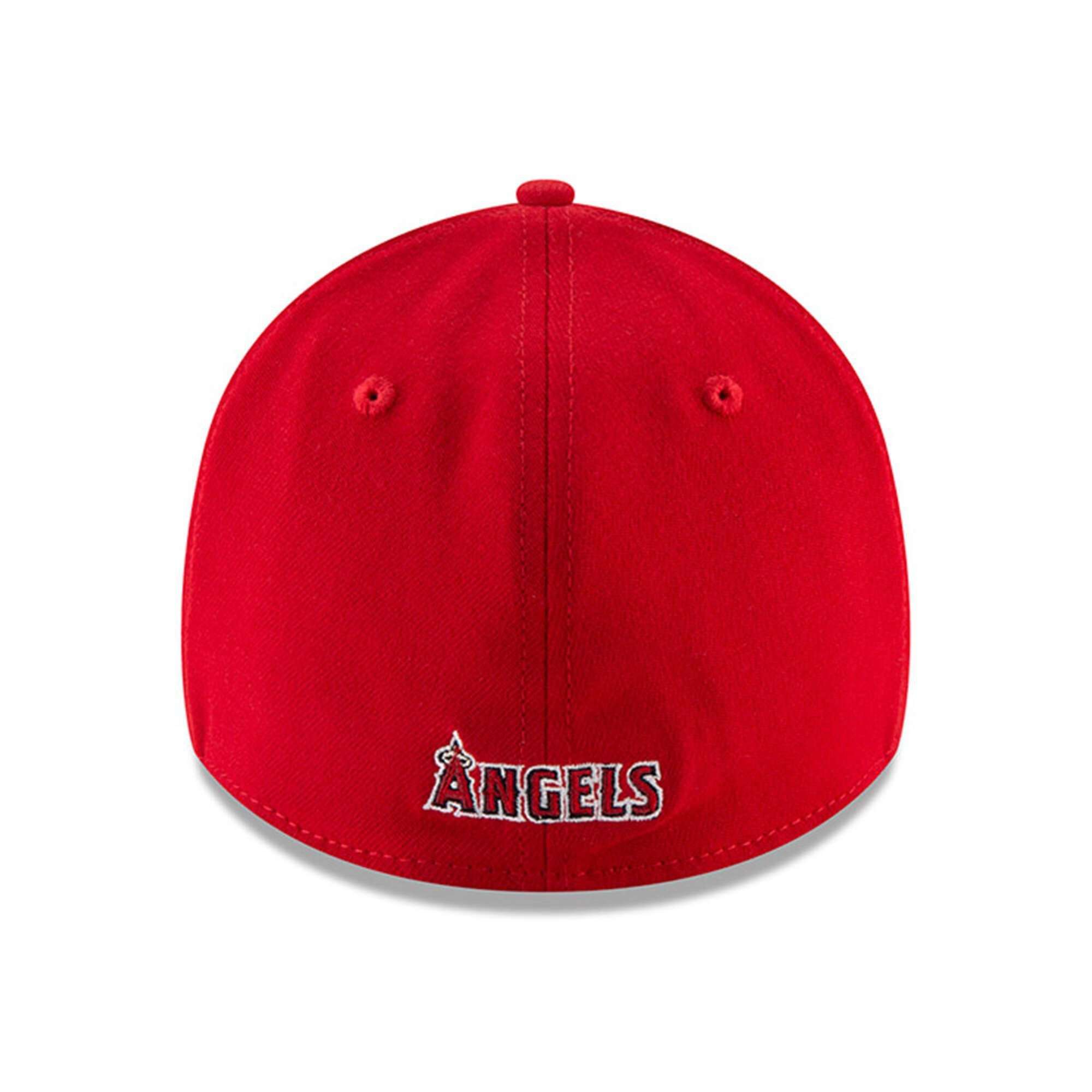 New Era Caps Los Angeles Angels New Era MLB Team Classic 39THIRTY Curve Hat - Red