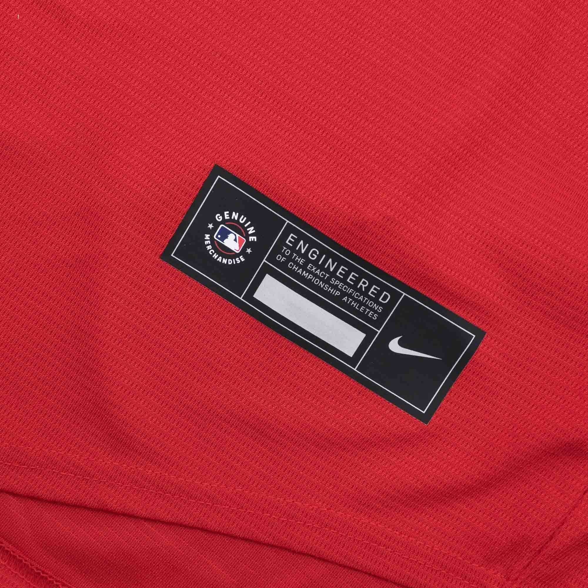 Nike Jerseys Los Angeles Angels Nike MLB Road Replica Jersey - Red