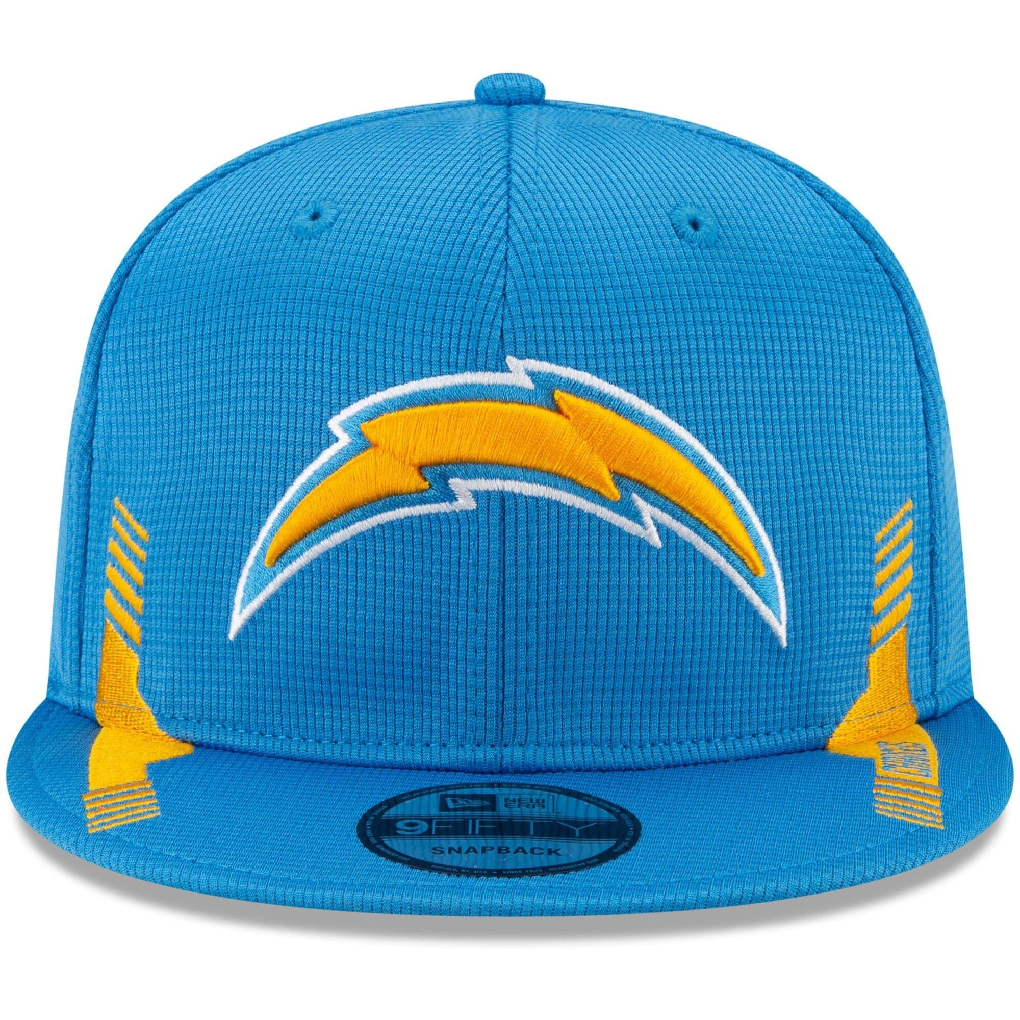 New Era Caps Los Angeles Chargers New Era NFL 2021 Sideline Home 9FIFTY Snapback Hat - Blue