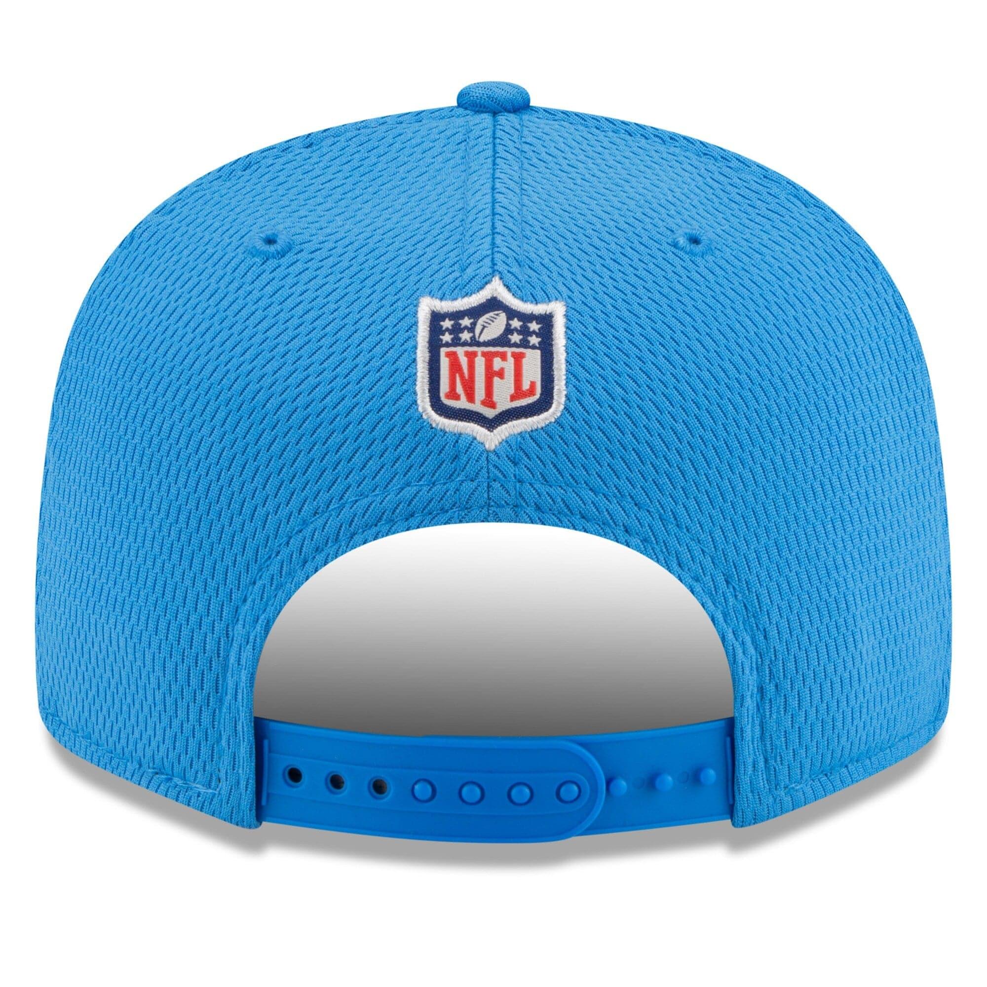 New Era Caps Los Angeles Chargers New Era NFL 2021 Sideline Road 9FIFTY Snapback Hat - Blue