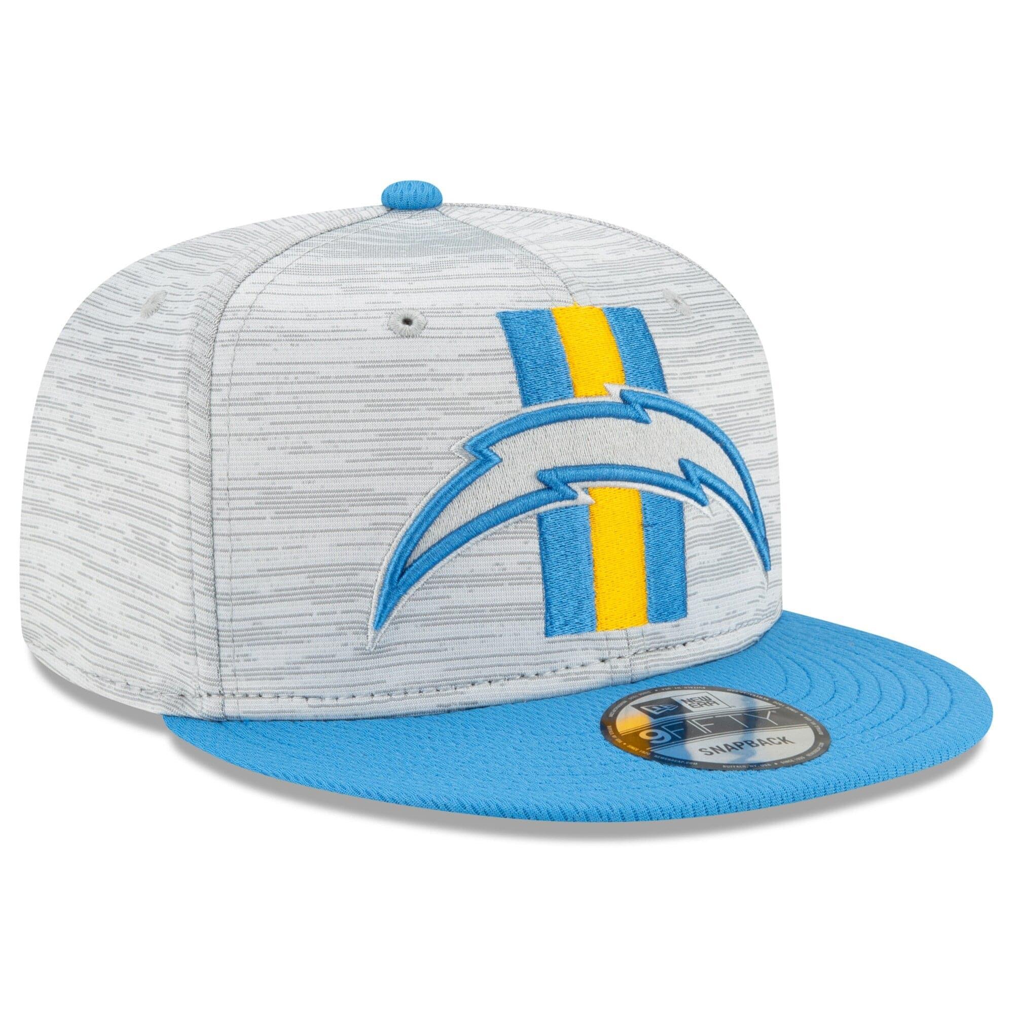 New Era Caps Los Angeles Chargers New Era NFL 2021 Training Camp 9FIFTY Snapback Hat - Grey