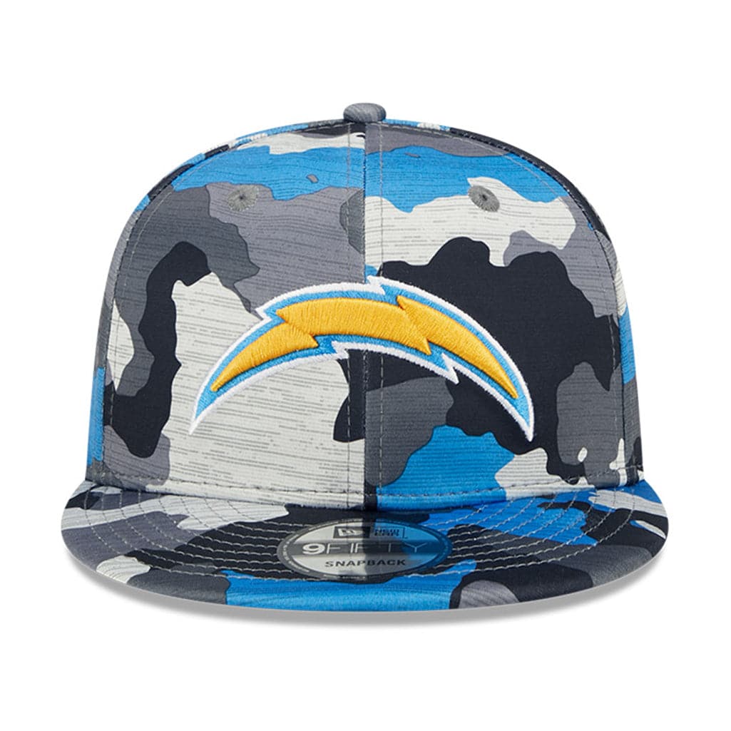 New Era Caps Los Angeles Chargers New Era NFL 22 Training Camp 9FIFTY Snapback Hat - Camo