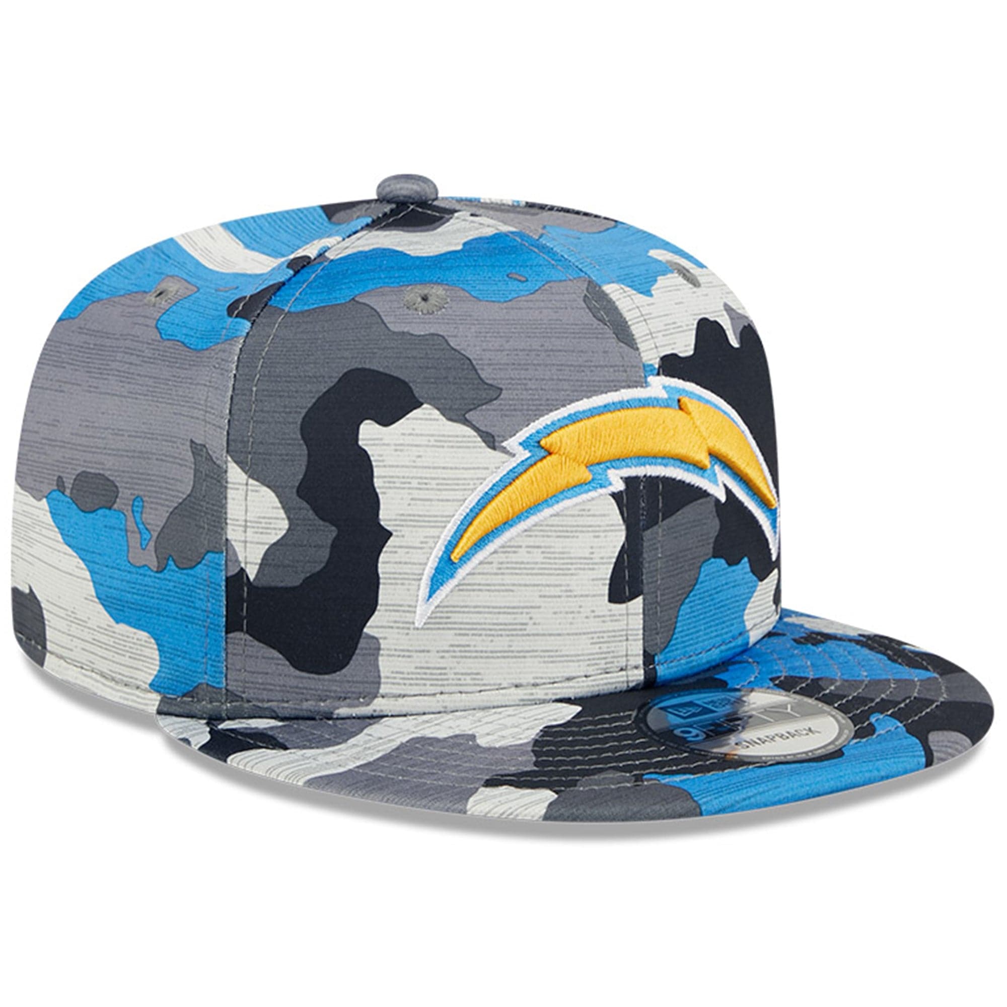 New Era Caps Los Angeles Chargers New Era NFL 22 Training Camp 9FIFTY Snapback Hat - Camo