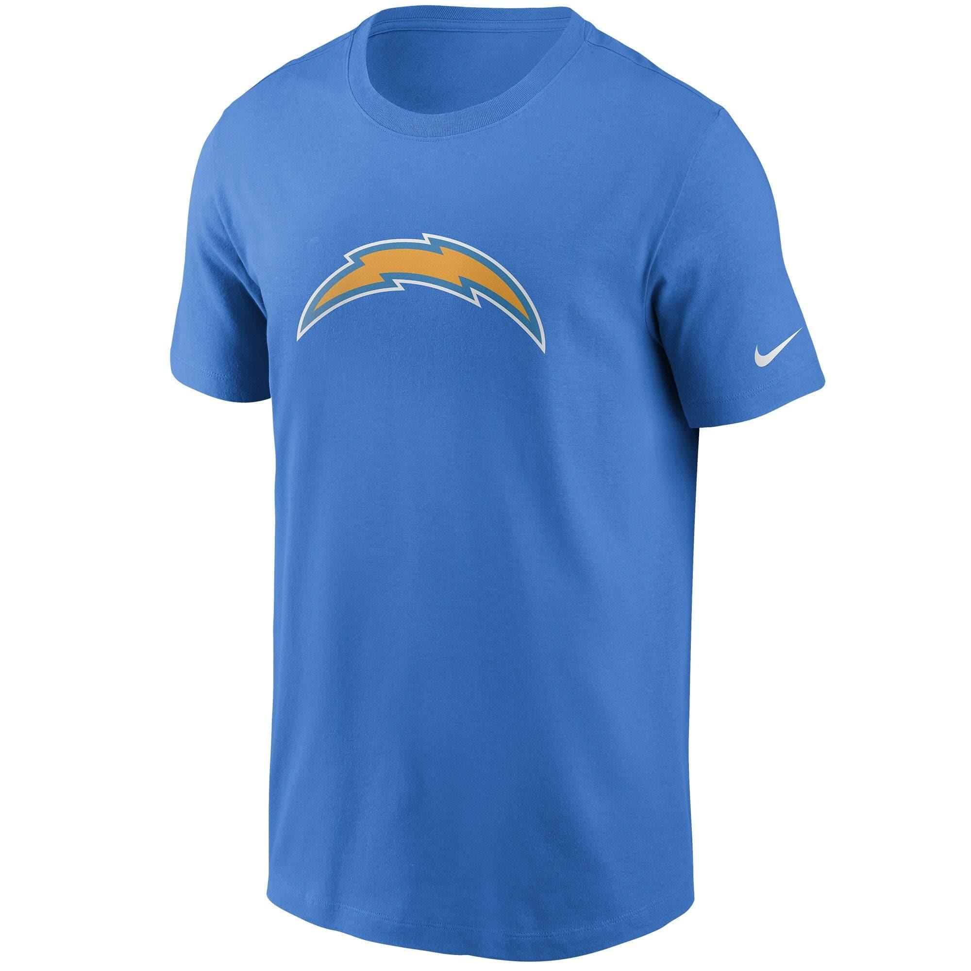 Nike T-Shirts Los Angeles Chargers Nike NFL Logo Essential T-Shirt - Blue