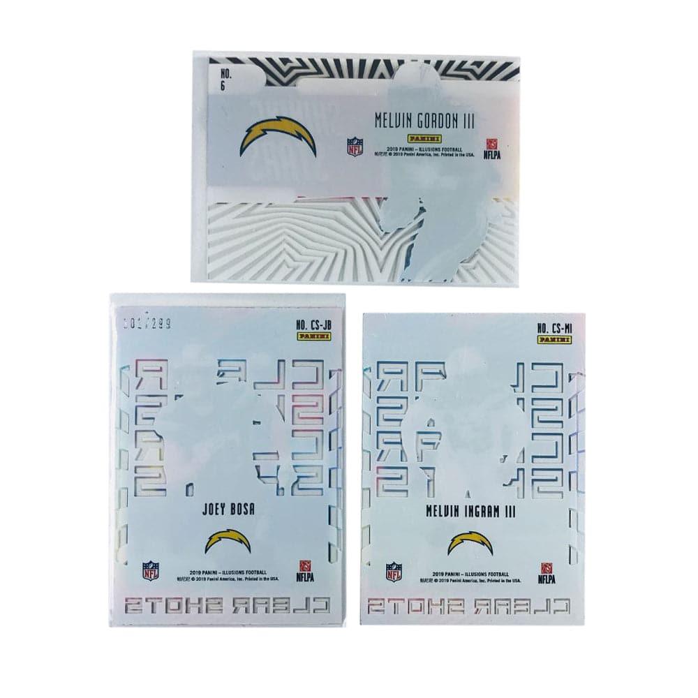 Panini Cards Los Angeles Chargers Panini NFL 3 Card Insert Set