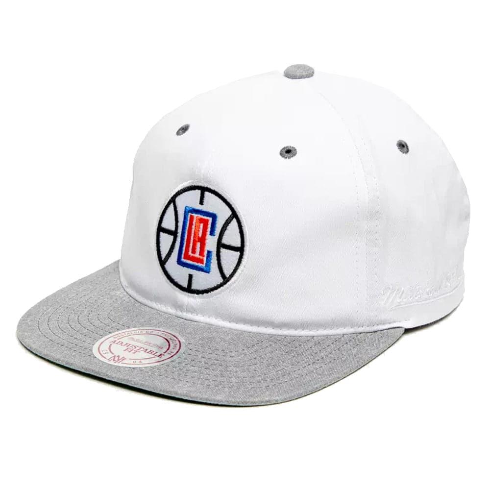 Mitchell And Ness Caps Los Angeles Clippers Mitchell & Ness NBA Game Day Deadstock Snapback Hat - White