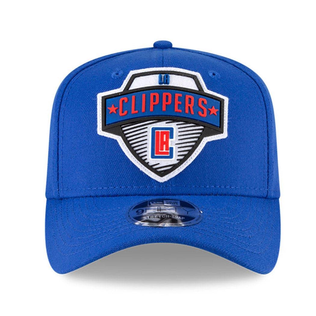 New Era Caps Los Angeles Clippers New Era NBA 2020 Tip-Off 9FIFTY Stretch-Snap Curve Hat - Blue