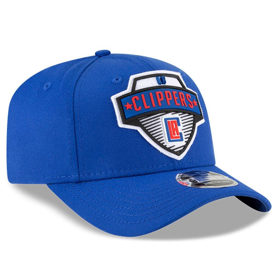 New Era Caps Los Angeles Clippers New Era NBA 2020 Tip-Off 9FIFTY Stretch-Snap Curve Hat - Blue