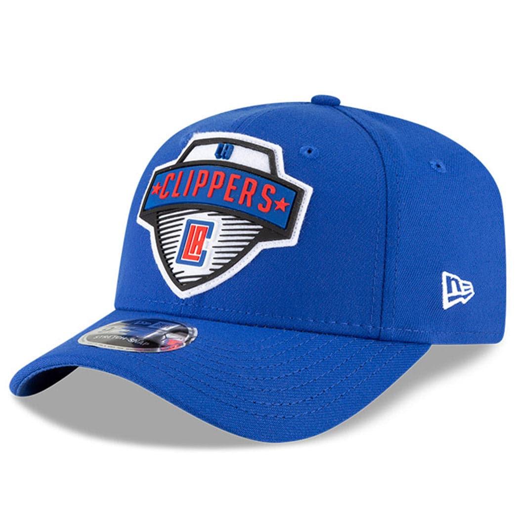 New Era Caps Los Angeles Clippers New Era NBA 2020 Tip-Off 9FIFTY Stretch-Snap Curve Hat - Blue
