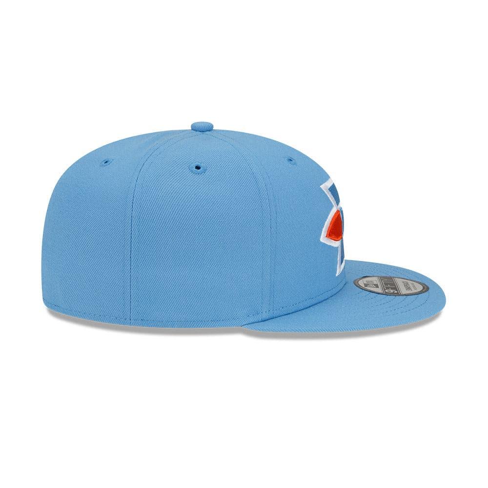 New Era Caps Los Angeles Clippers New Era NBA 21-22 City Edition ALT 9FIFTY Snapback Hat - Blue