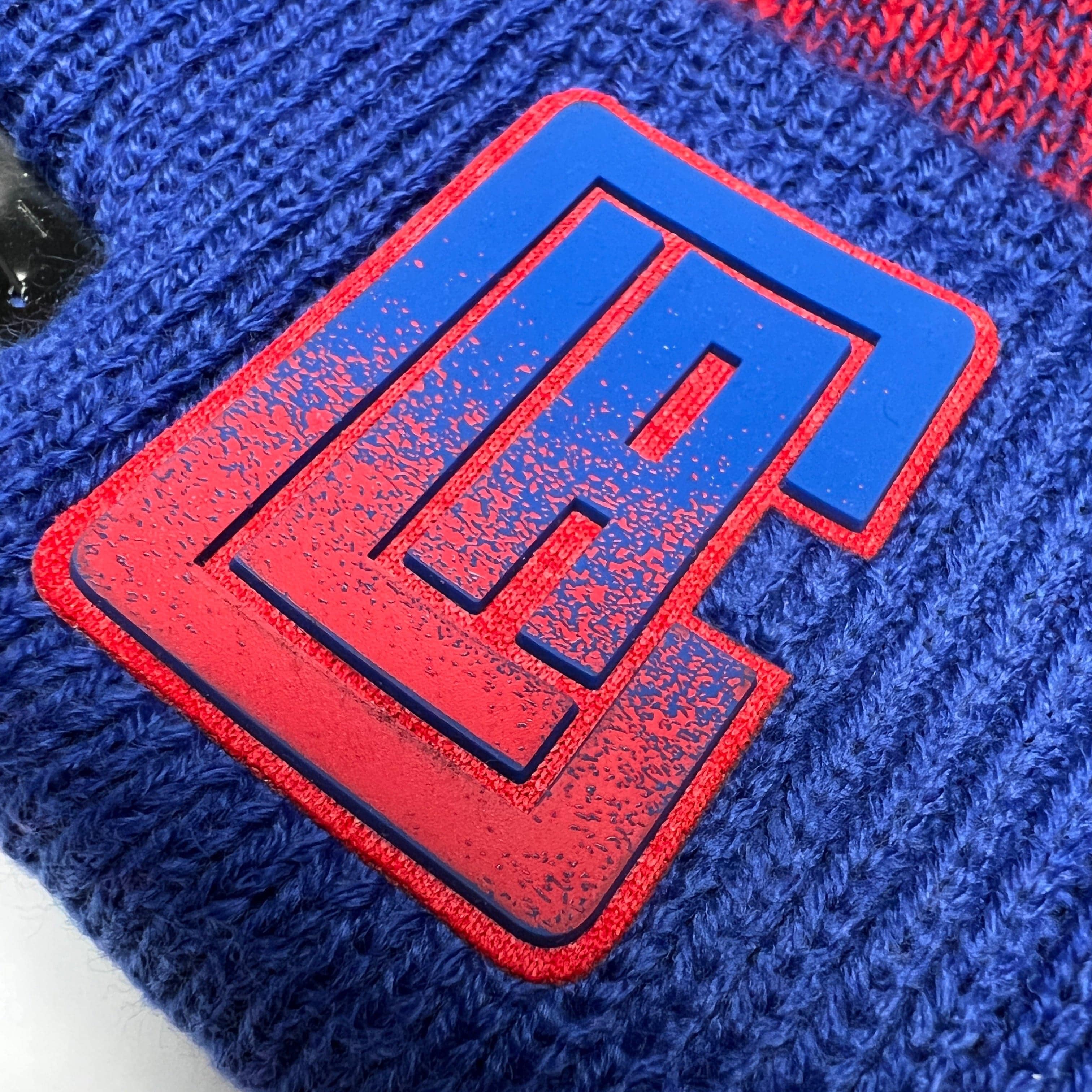 New Era Beanies Los Angeles Clippers New Era NBA Back Half Knit Beanie - Blue