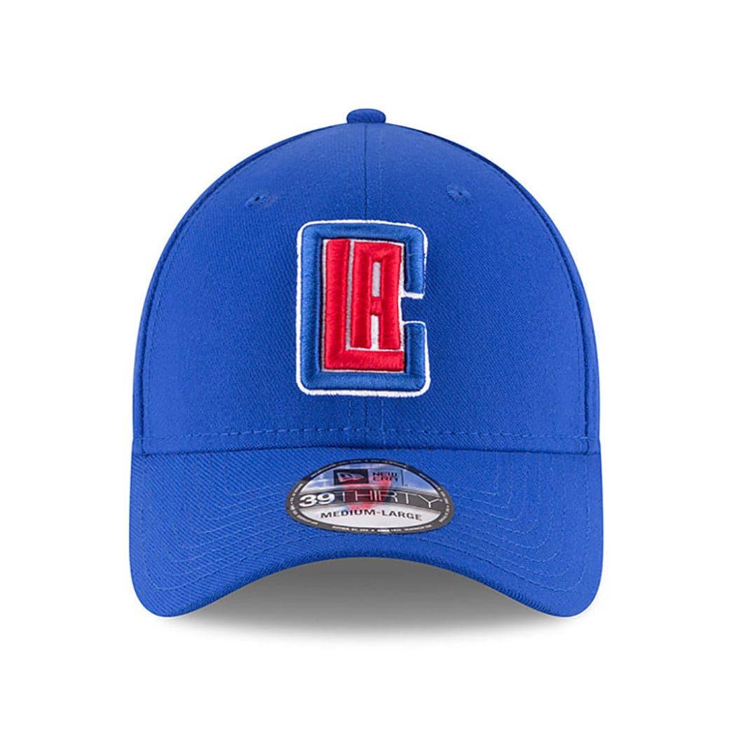 New Era Caps Los Angeles Clippers New Era NBA Team 39THIRTY Flex Fit Curve Hat - Blue