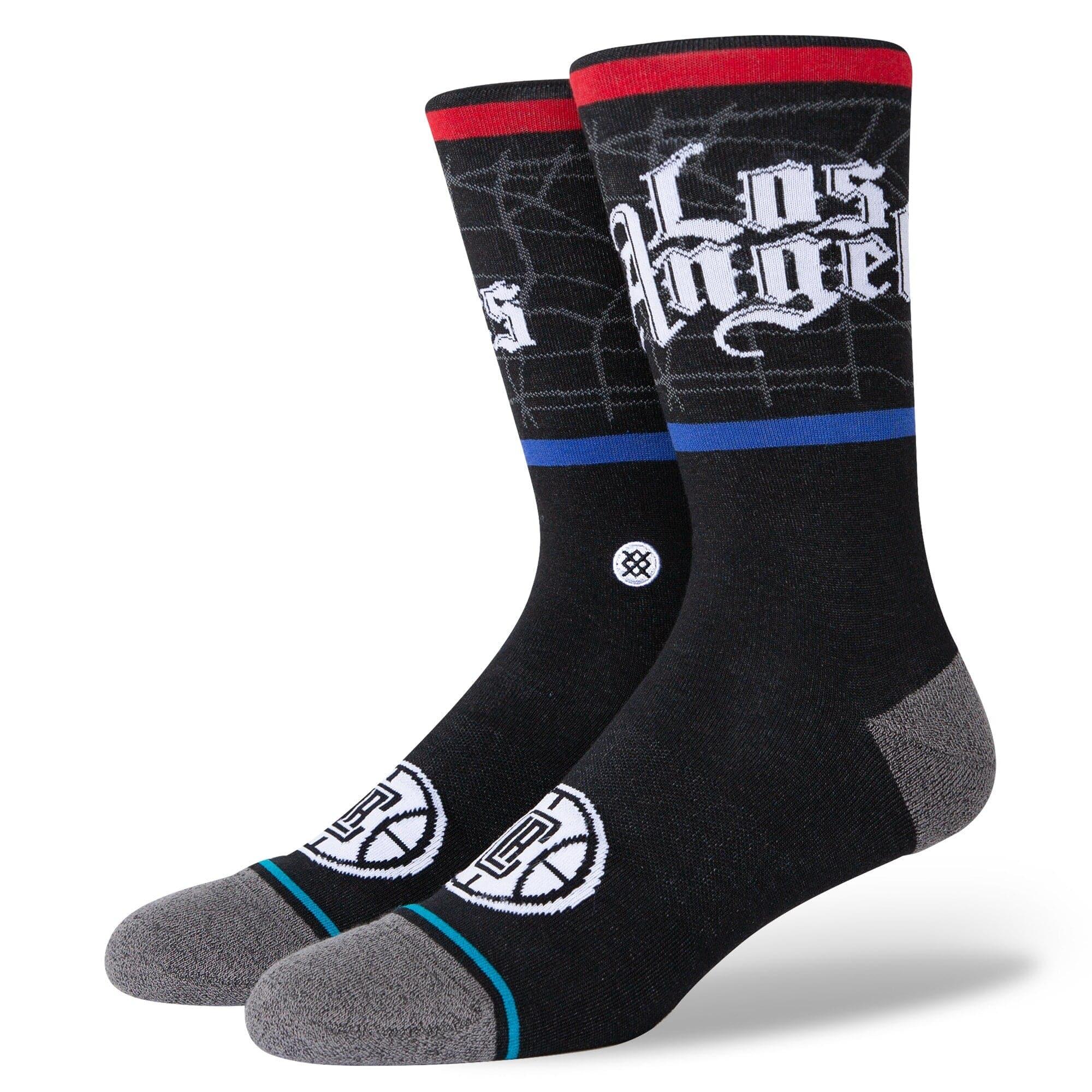 Stance Socks Los Angeles Clippers Stance NBA 20/21 City Edition Crew Socks - Black