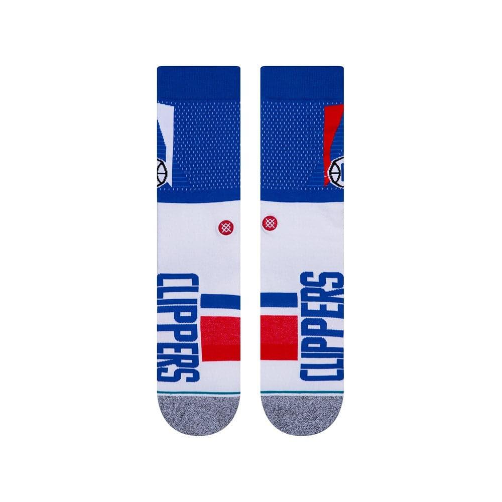 Stance Socks Los Angeles Clippers Stance NBA Shortcut 2 Crew Socks - Blue