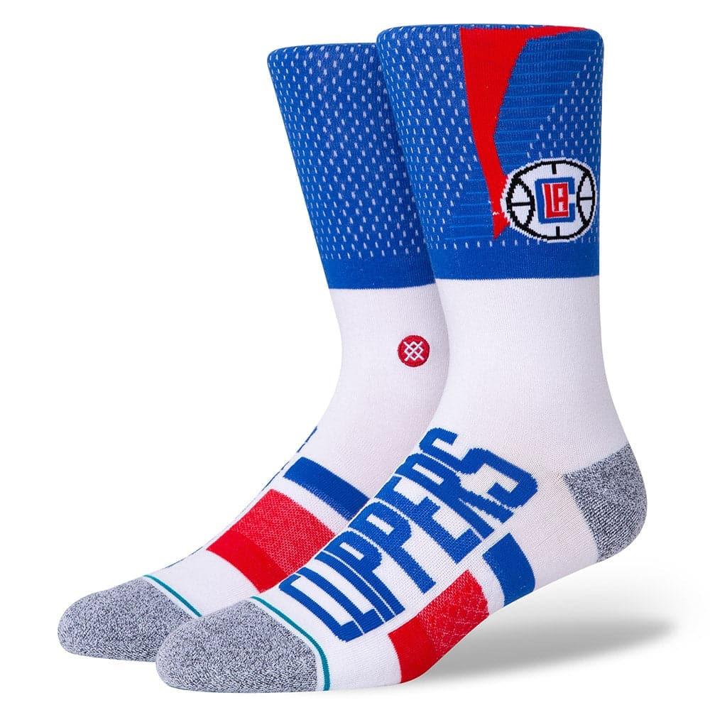 Stance Socks Los Angeles Clippers Stance NBA Shortcut 2 Crew Socks - Blue