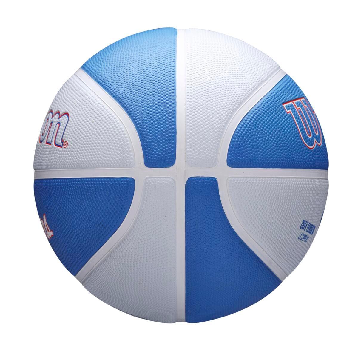 Wilson Sporting Goods Balls Los Angeles Clippers Wilson NBA 21-22 City Edition Full Size Basketball Ball - Size 7