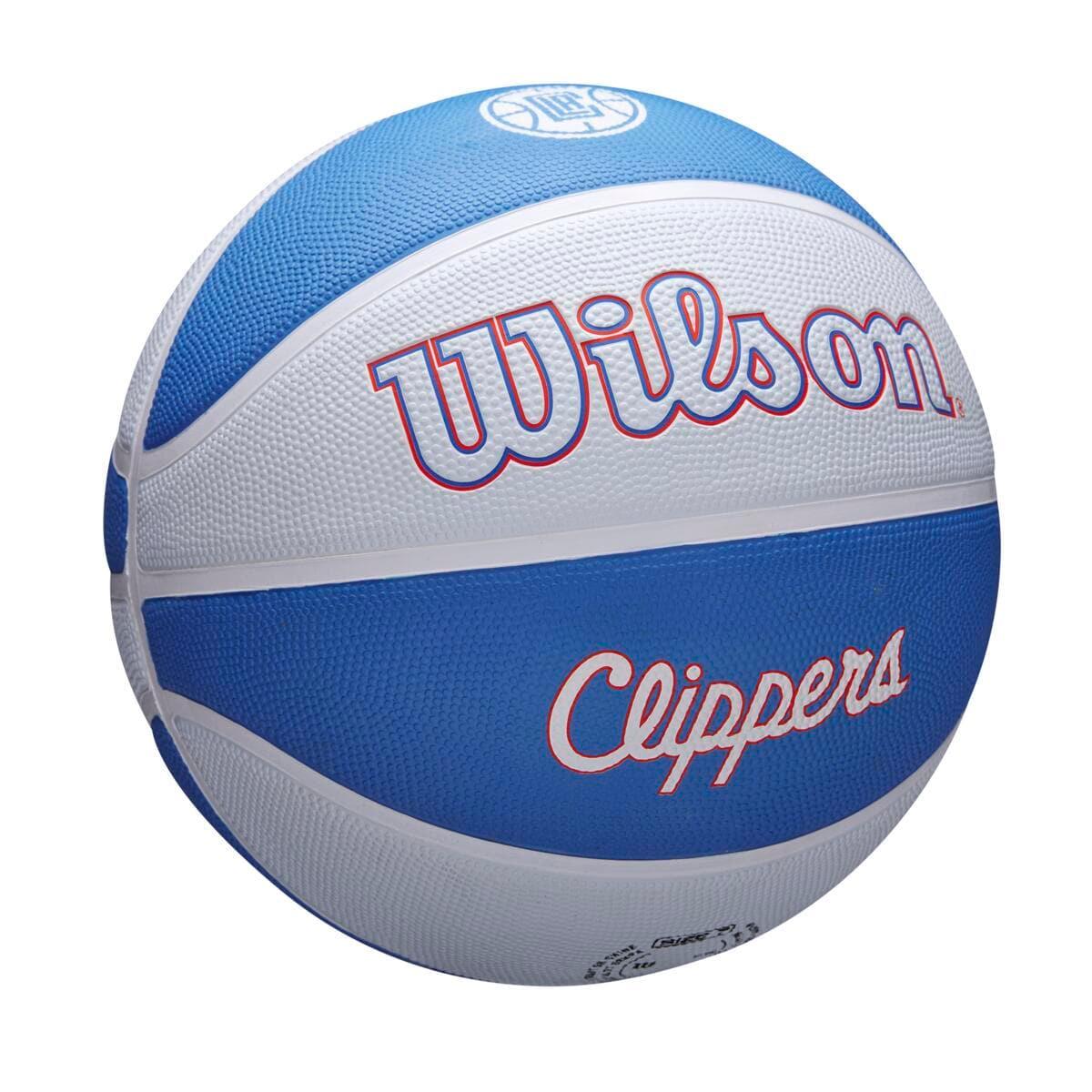 Wilson Sporting Goods Balls Los Angeles Clippers Wilson NBA 21-22 City Edition Full Size Basketball Ball - Size 7