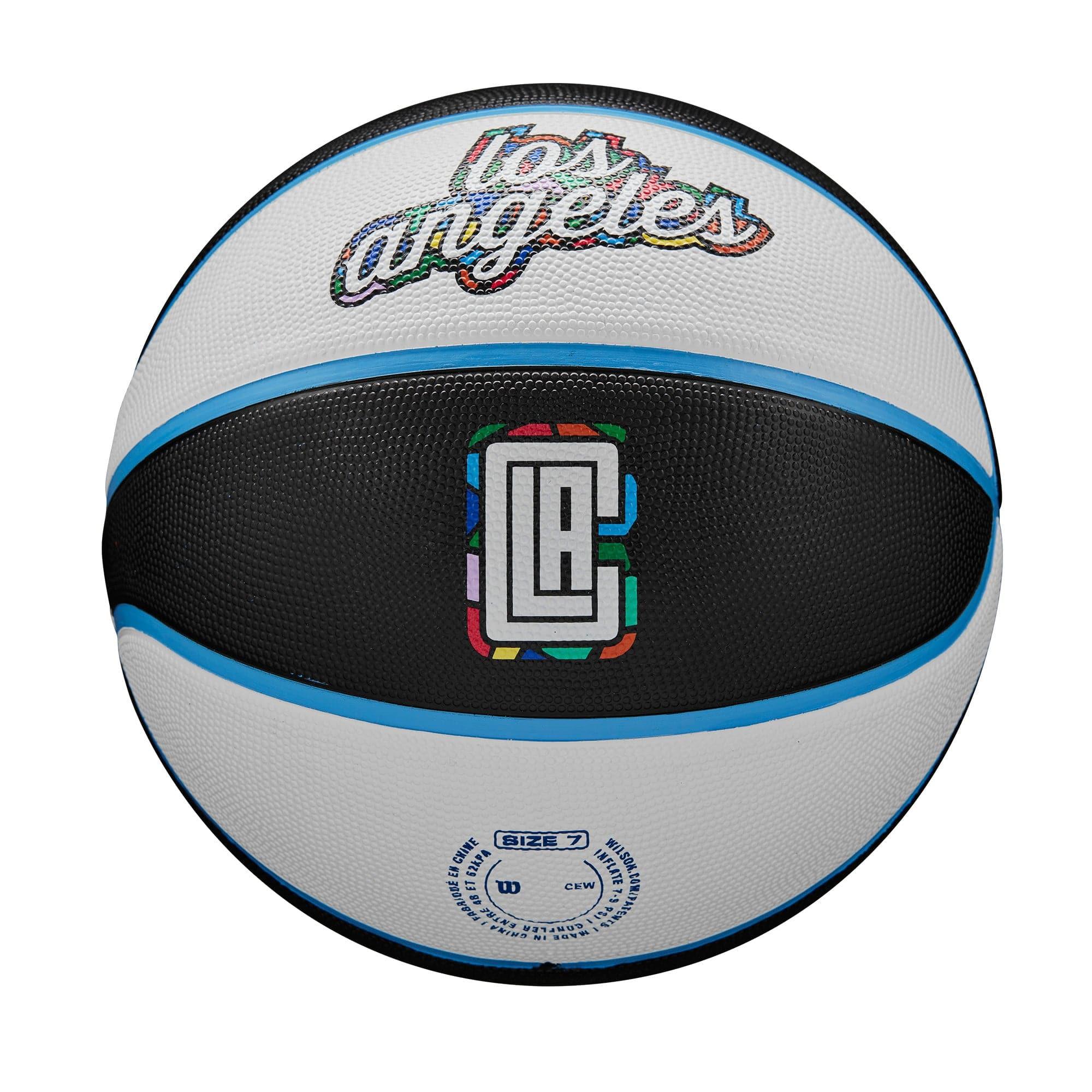 Wilson Sporting Goods Balls Los Angeles Clippers Wilson NBA 22-23 City Edition All Surface Basketball Ball