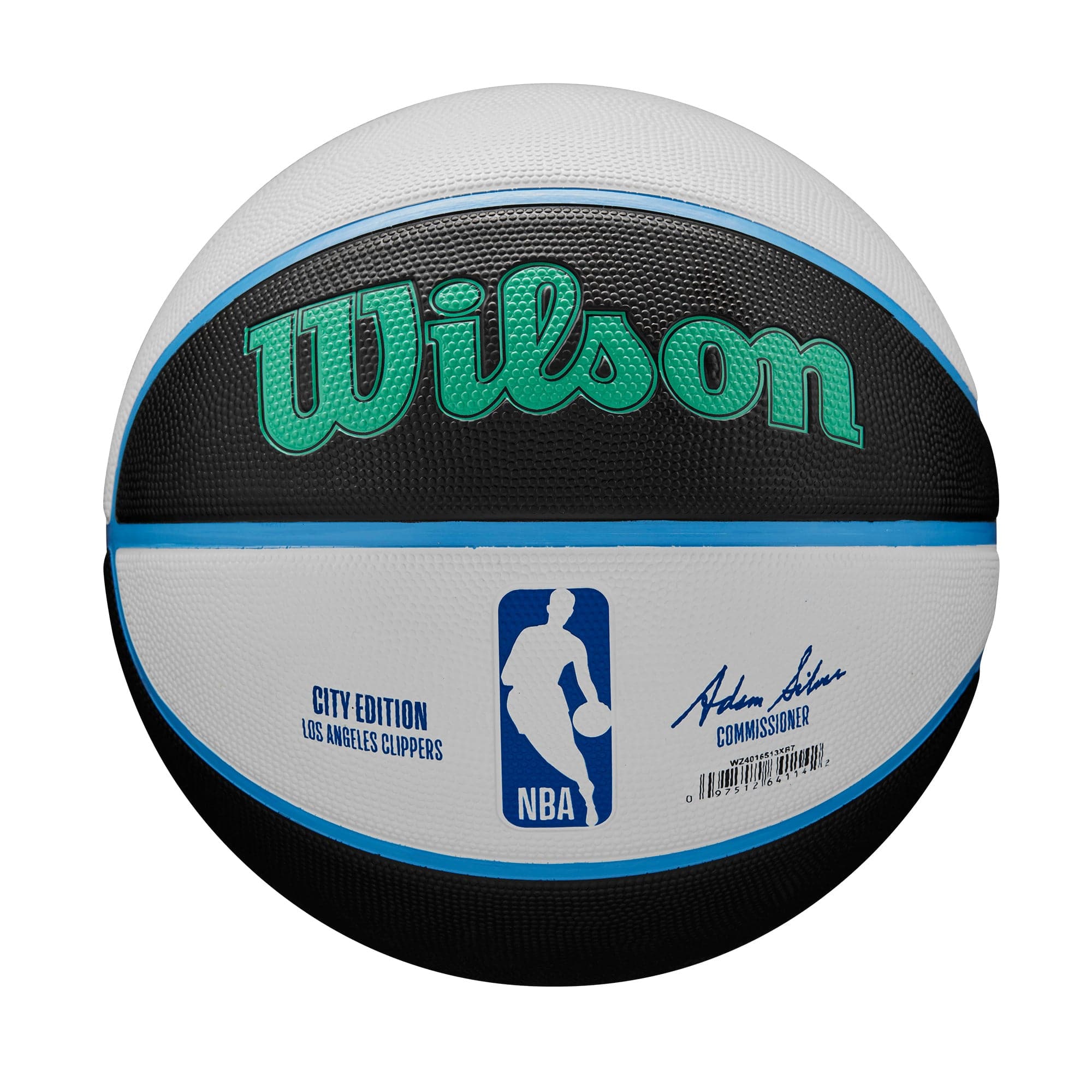 Wilson Sporting Goods Balls Los Angeles Clippers Wilson NBA 22-23 City Edition All Surface Basketball Ball