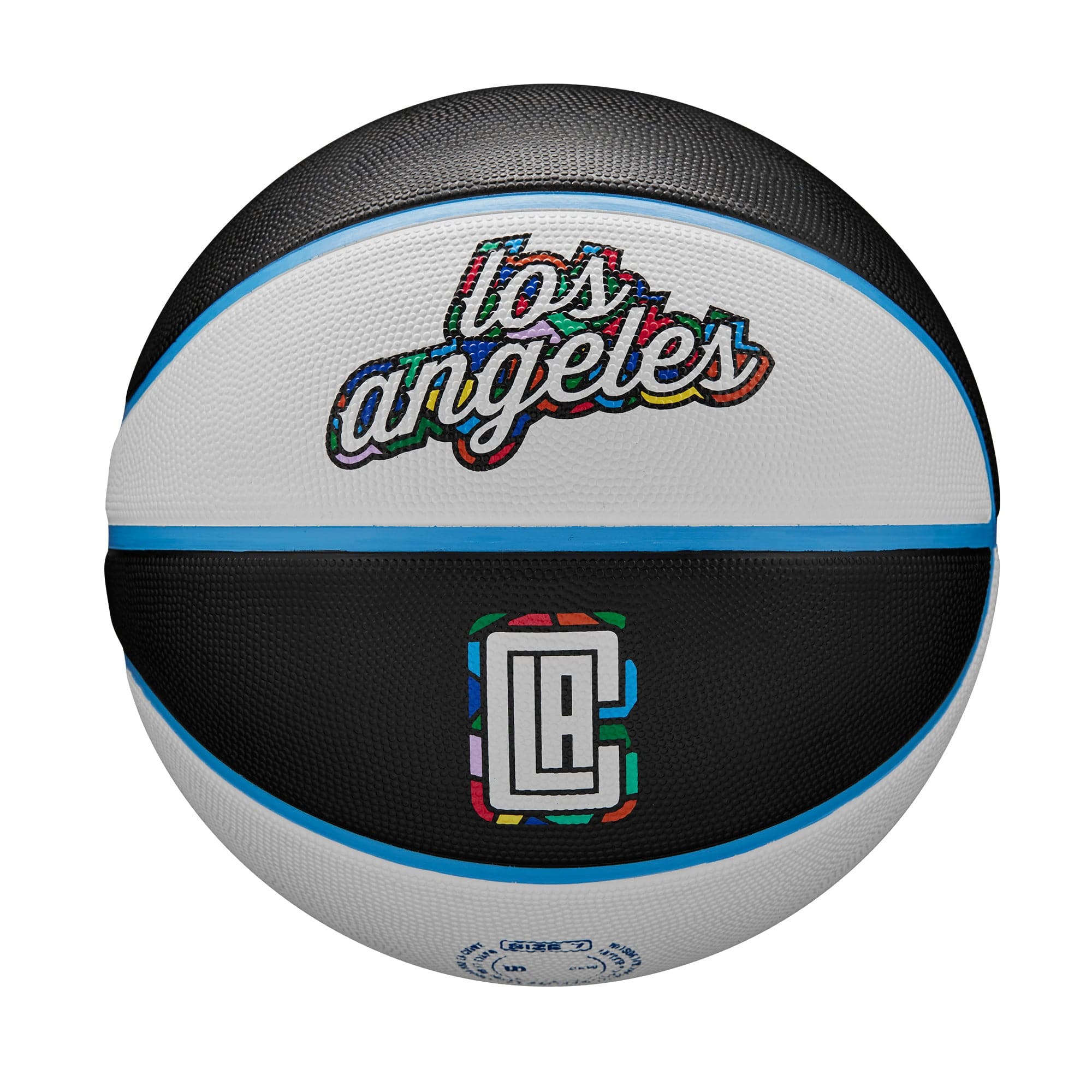 Wilson Sporting Goods Balls Los Angeles Clippers Wilson NBA 22-23 City Edition All Surface Basketball Ball