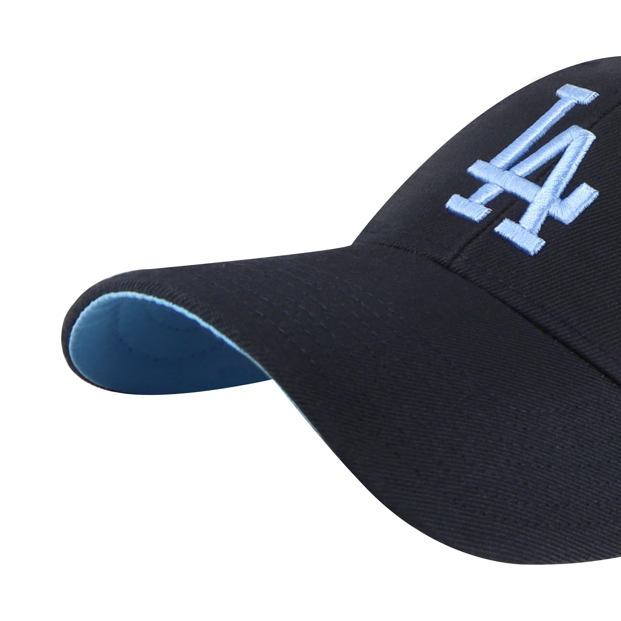47 Brand Caps Los Angeles Dodgers '47 MLB Blue World Series Patch MVP Snapback Hat - Navy