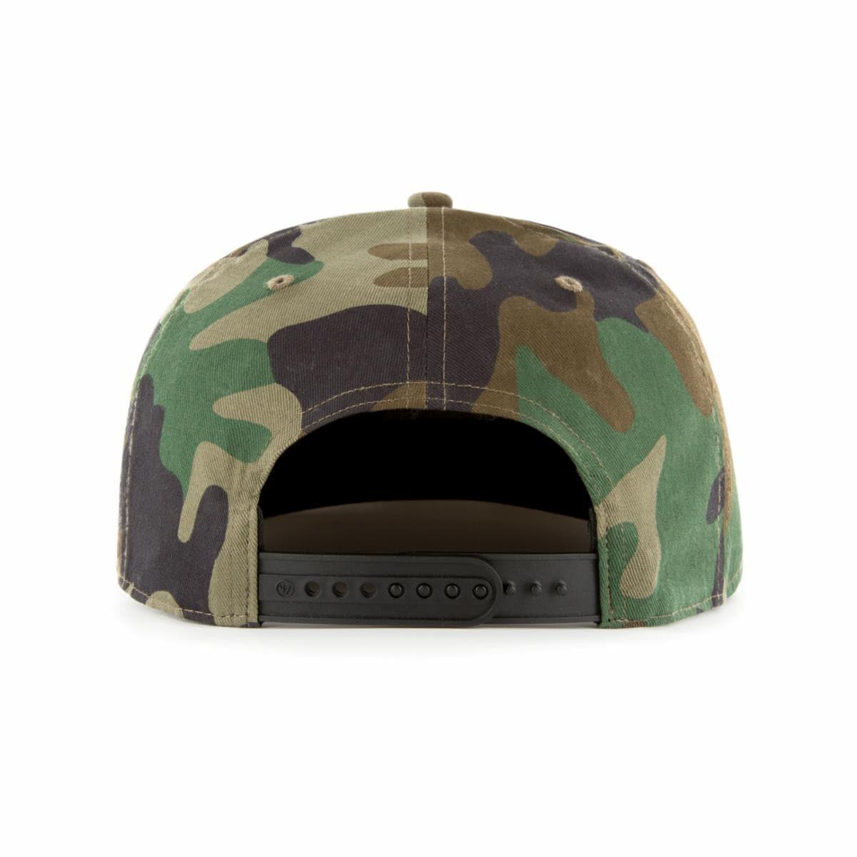 47 Brand Caps Los Angeles Dodgers ‘47 MLB Caster Camo Captain Snapback Hat