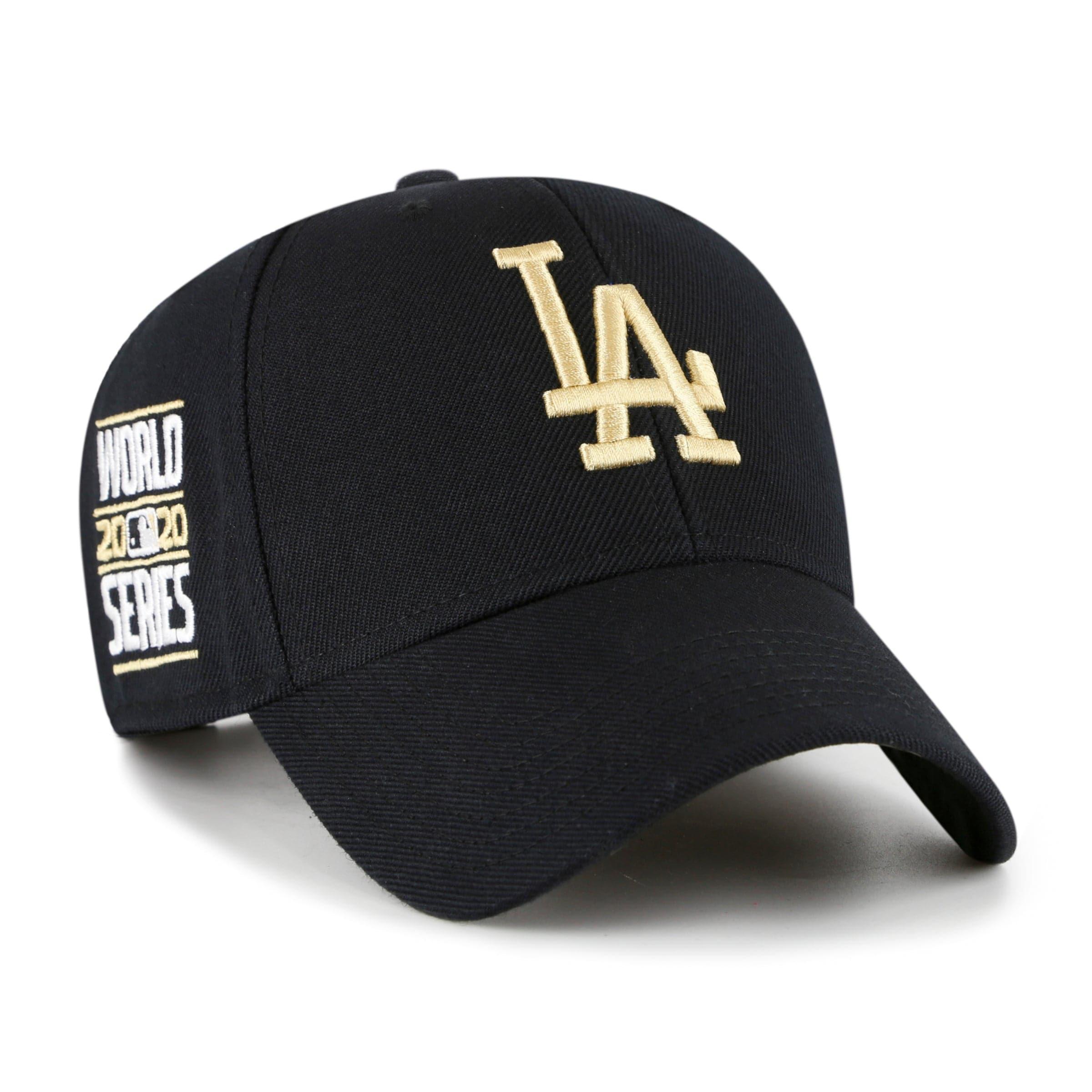 47 Brand Caps Los Angeles Dodgers '47 MLB Gold World Series MVP Snapback Hat - Black
