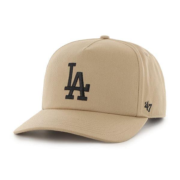 47 Brand Caps Los Angeles Dodgers '47 MLB Nantasket Pre-Curved Snapback Hat - Khaki