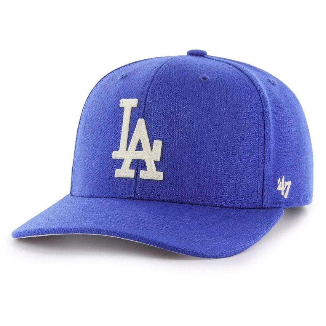 47 Brand Caps Los Angeles Dodgers '47 MLB Otsego MVP DP Pre-Curved Strapback Hat - Blue