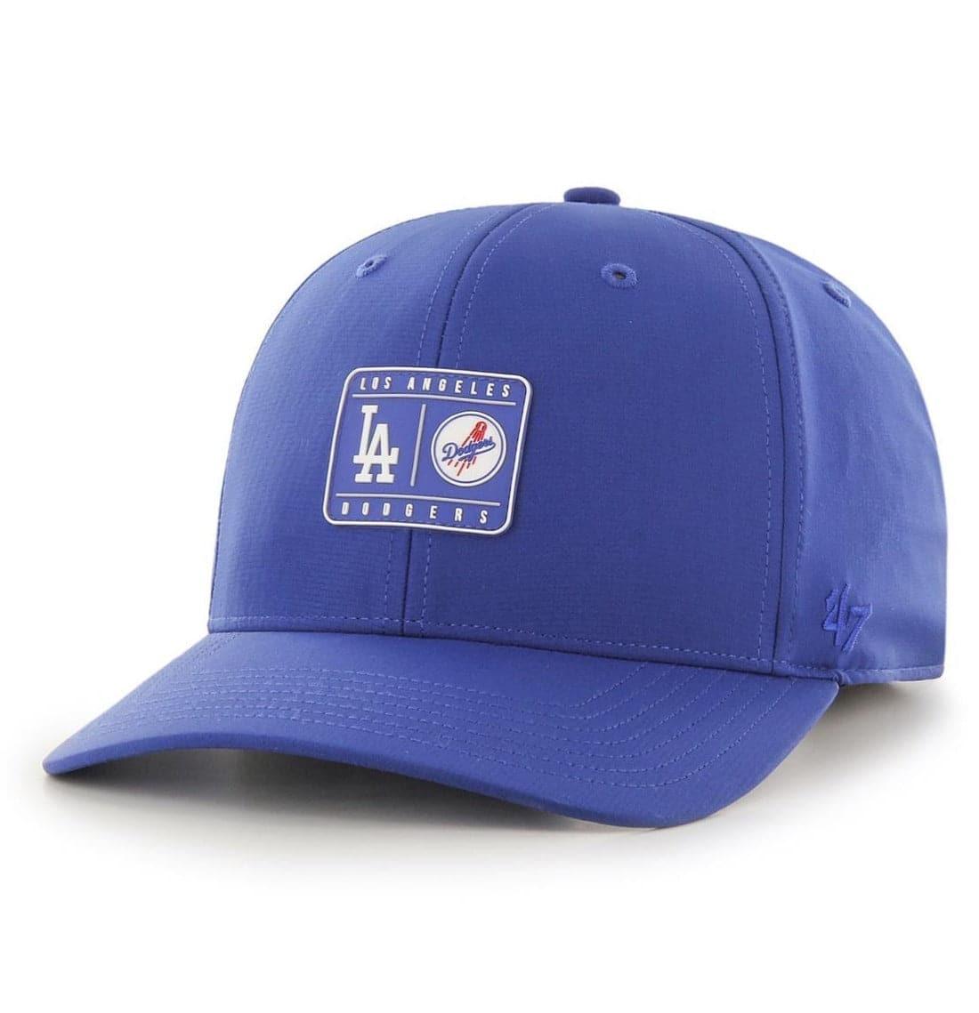 47 Brand Caps Los Angeles Dodgers '47 MLB Sili Tech Performance MVP DP Pre-Curved Snapback Hat - Blue