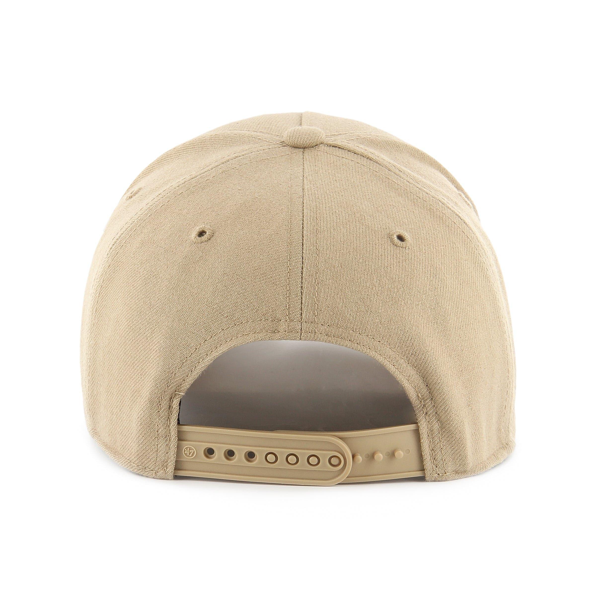 47 Brand Caps Los Angeles Dodgers ‘47 MLB Team MVP DT Pinch Curve Snapback Hat - Khaki