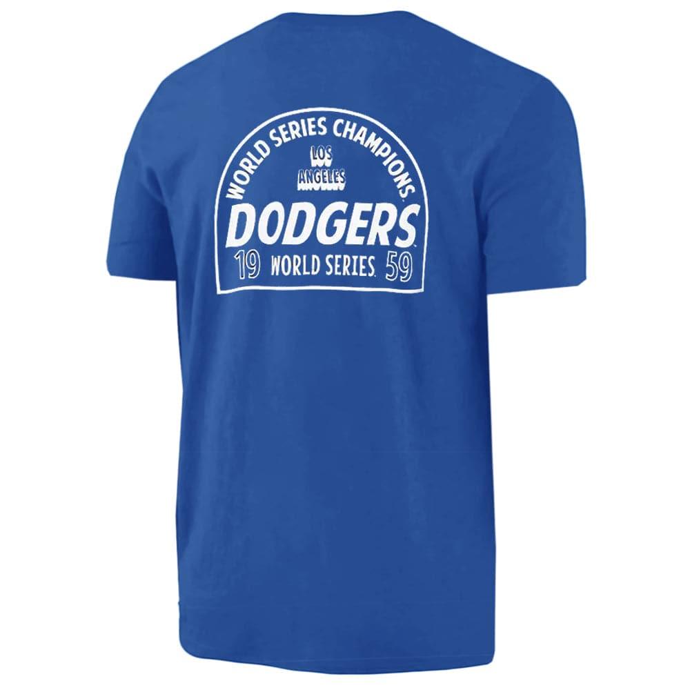 Majestic Athletic T-Shirts Los Angeles Dodgers Majestic MLB 1959 Champs T-Shirt - Blue